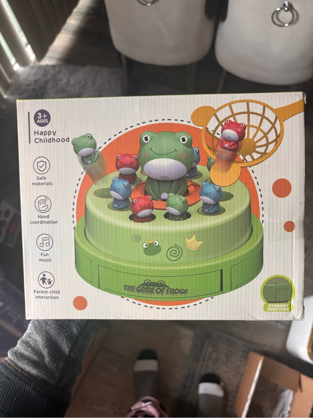Frog Pop-Up Game - Kids toy